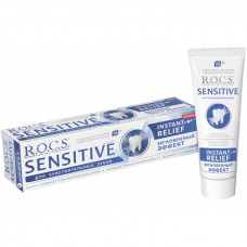 Зубная паста ROCS Sensitive мгновенный эффект 94г