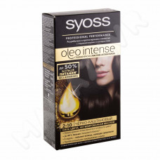 Краска для волос Syoss Oleo 2-10 Чёрно-каштановый