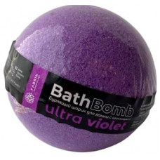 Шарик бурлящий д/ ванны с шиммером Ultra Violet 120г Fabrik
