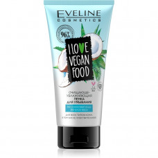 Пенка д/умывания Eveline I Love Vegan Food Очищающе-увлажняющая 150мл